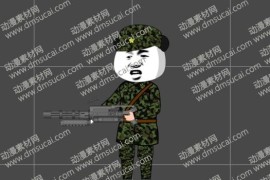 cta动画现代人物角色男【八】特种军队2，已绑定骨骼和动作