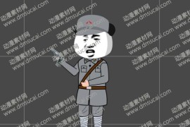 cta动画现代人物角色男【八】4连长，已绑定骨骼和动作