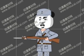 cta动画现代人物角色男【八】6二团战士，已绑定骨骼和动作