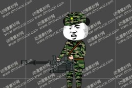 cta动画现代人物角色男【八】特种军队1，已绑定骨骼和动作