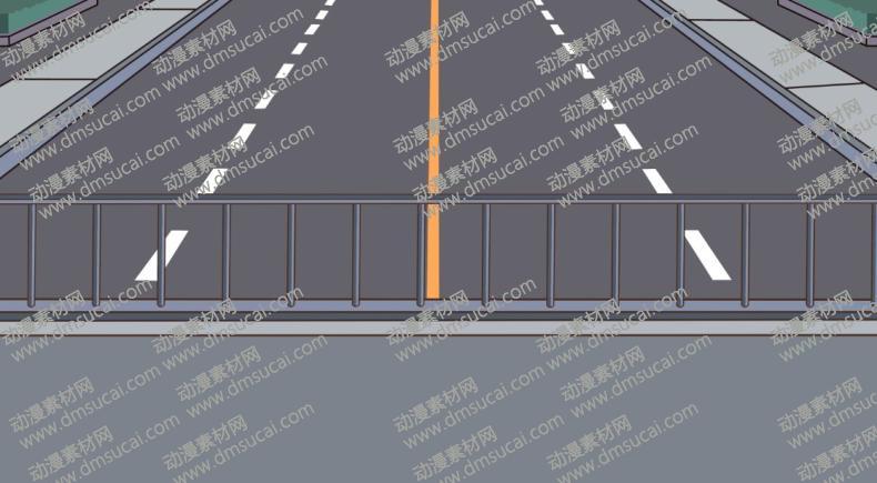 背景素材-公路天桥PSD格式 背景素材