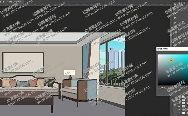 CTA视频教程第14课：画场景3—画阴影 视频教程