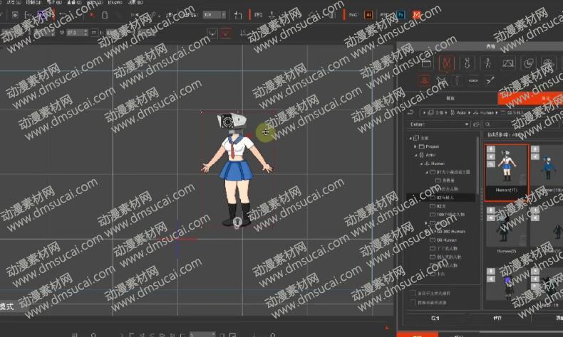 CTA视频教程《第一课》软件基础介绍-第一集《人物导入cta方法》 CTA基础教程